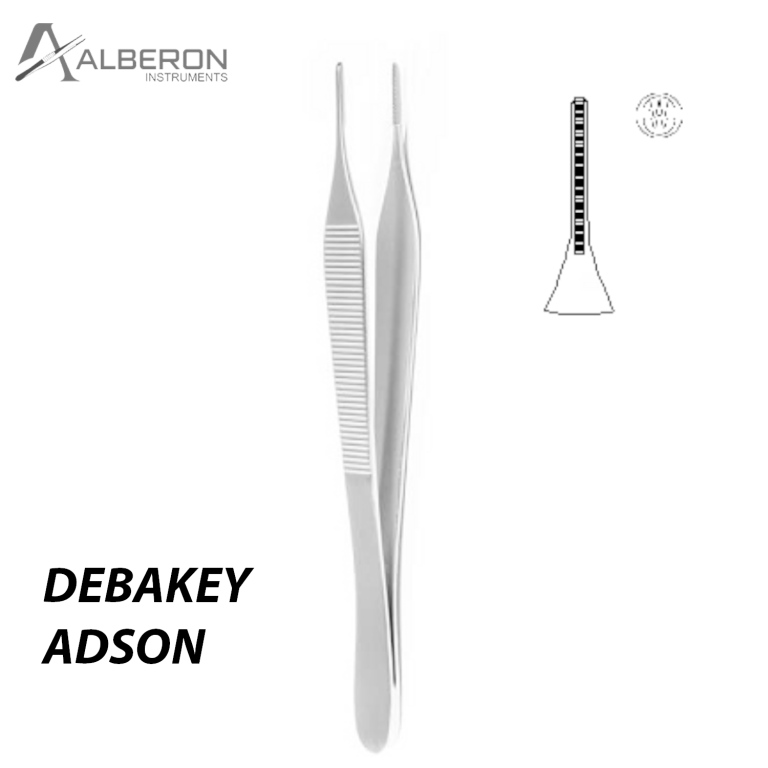 DeBakey-Adson Tissue Forceps – Alberon