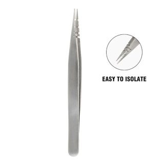 Fine Tip Straight Lash Isolation Tweezer