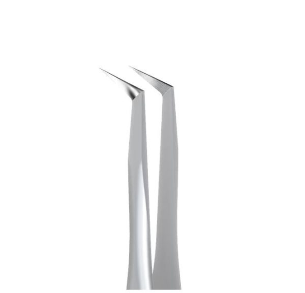 Curved Volume Eyelash Tweezers | Sandblasted Finish – Alberon