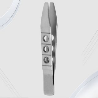 Ciliary Forceps Flat Handle Ophthalmic Instrument